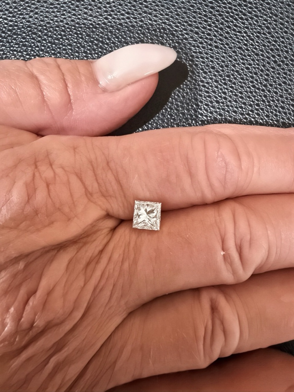 💎 GIA Certified 1.61ct Princess Cut Diamond | F Color | VVS1 Clarity